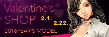 Valentine´s SHOP 2016 Year´s MODEL