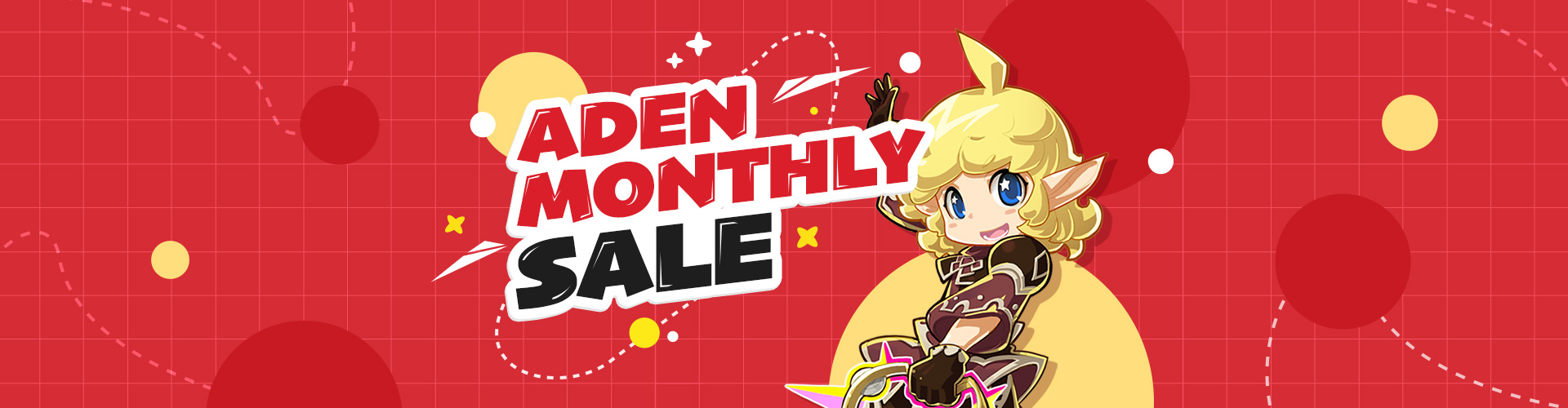 ADEN MONTHLY SALE
